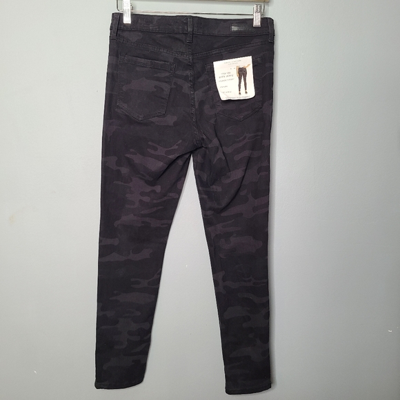 Sanctuary Social Standard Camo High Rise Skinny Ankle Jeans NEW - Picture 4 of 7